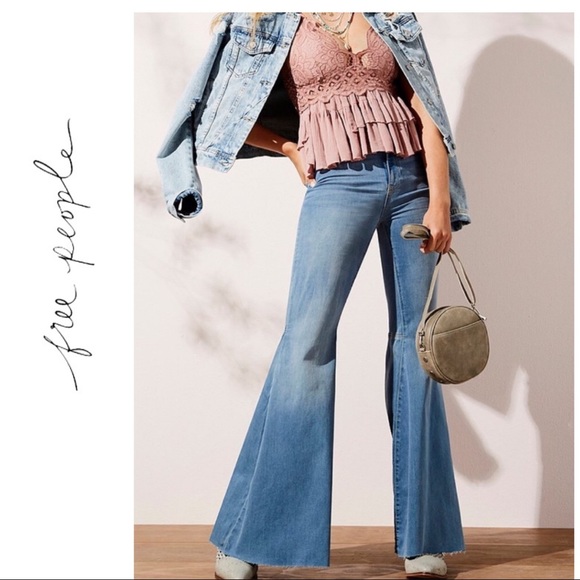 Free People Denim - Free People Jeans Bell Bottoms Sz 31 Reg NWT